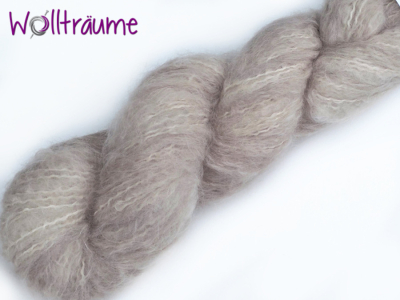 Flocke Sanddüne, handgefärbte Wolle von wollträume